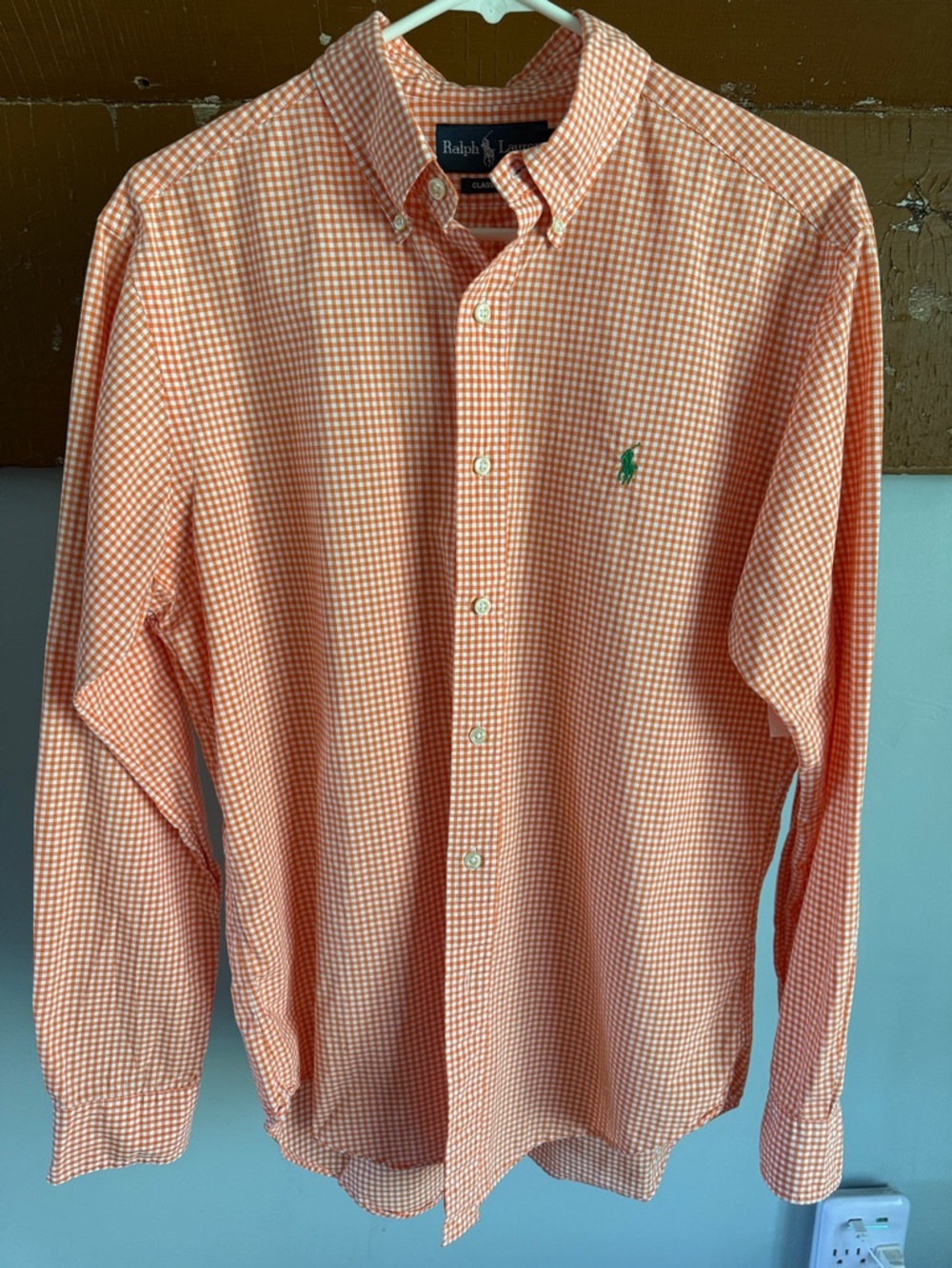 Ralph Lauren plaid button down.